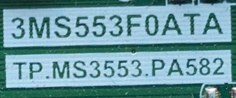 MAIN FUENTE PARA TV INSIGNIA / NUMERO DE PARTE 02-SV253A-C008010 / TP.MS3553.PA582 / 3MS553F0ATA / B17083205-0A00059 / DISPLAY ST2151B01-1 / NS-22D420NA18 - Imagen 2